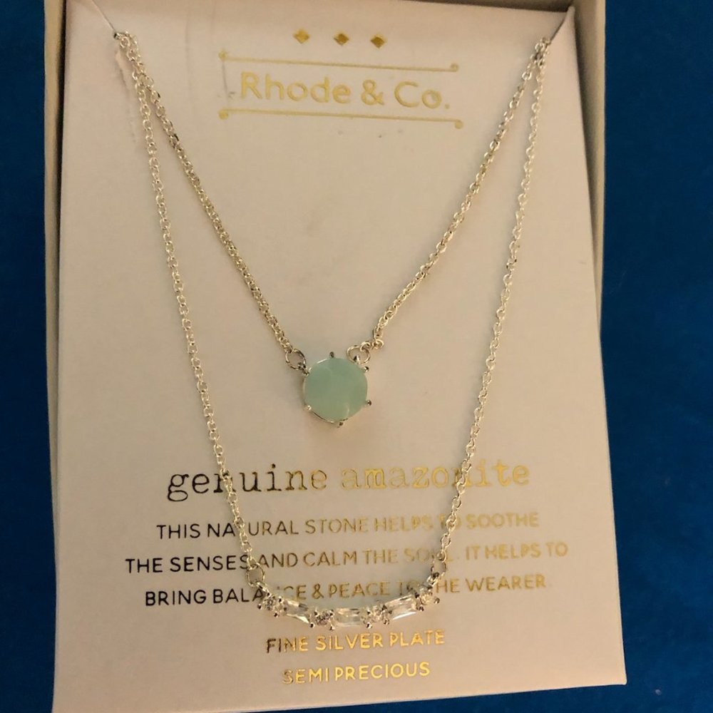 Amazonite Double Strand Necklace